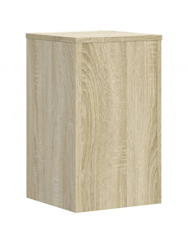 Supporti per Piante 2 pz Rovere 30x30x50 cm in Multistrato