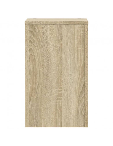 Supporti per Piante 2 pz Rovere 30x30x50 cm in Multistrato