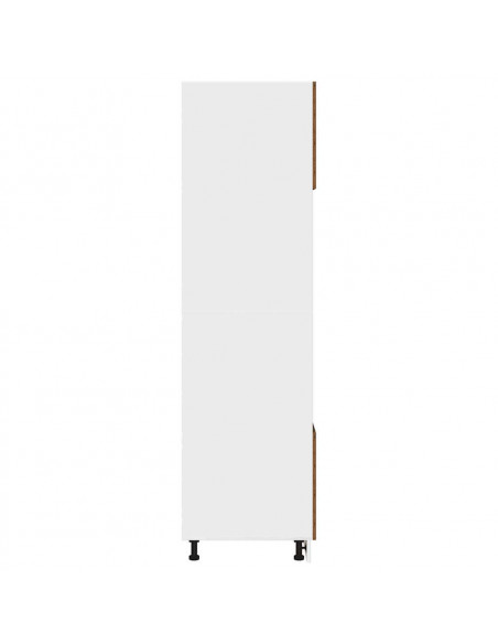 Mobile per Microonde Legno Antico 60x57x207 cm in Truciolato