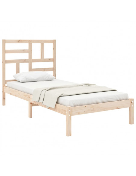 Giroletto in Legno Massello 75x190 cm Small Single