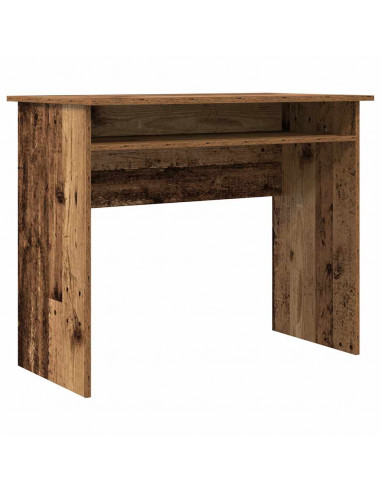 Scrivania Legno Antico 90x50x74 cm in Legno Multistrato