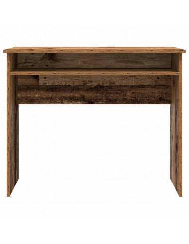 Scrivania Legno Antico 90x50x74 cm in Legno Multistrato