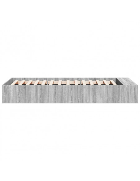 Giroletto Grigio Sonoma 90x200 cm in Legno Multistrato