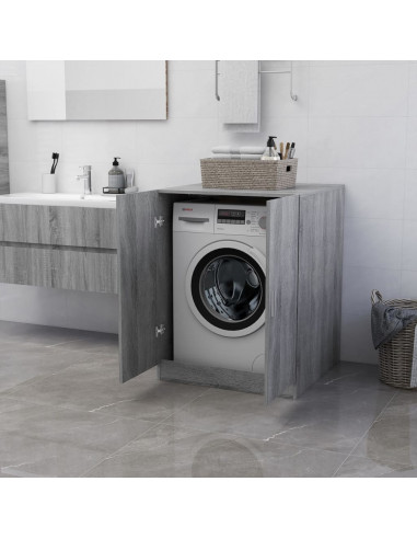Mobile per Lavatrice Grigio Sonoma 71x71,5x91,5 cm
