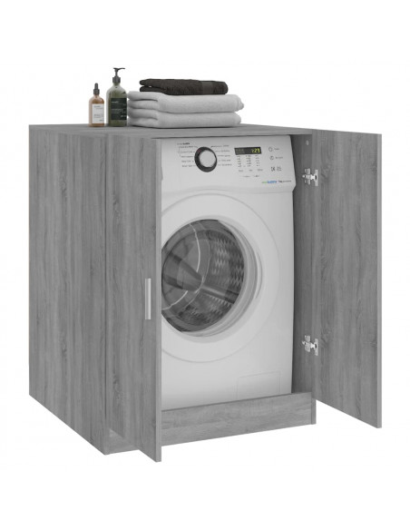 Mobile per Lavatrice Grigio Sonoma 71x71,5x91,5 cm