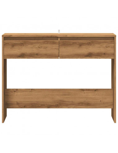 Tavolo Consolle Rovere Artigianale 100x35x76,5 cm in Truciolato