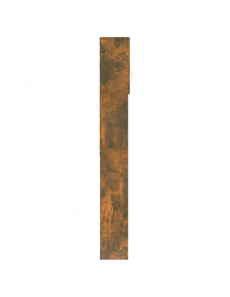 Mobile per Lavatrice Rovere Fumo 64x25,5x190 cm