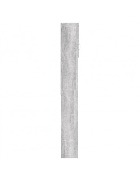 Mobile per Lavatrice Grigio Sonoma 64x25,5x190 cm