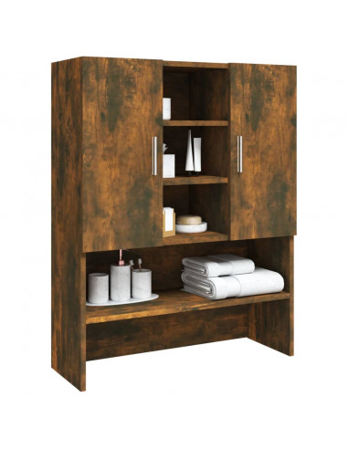Mobile per Lavatrice Rovere Fumo 70,5x25,5x90 cm
