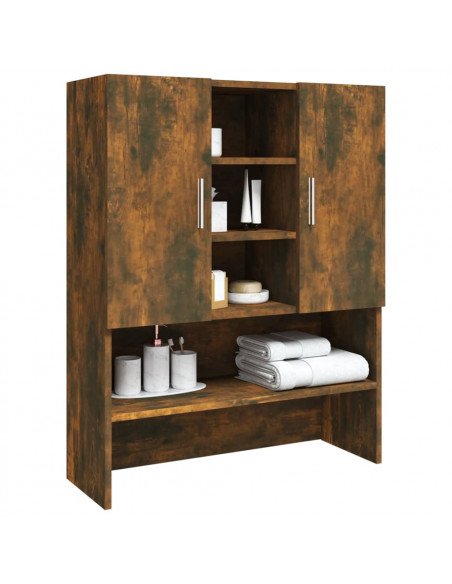 Mobile per Lavatrice Rovere Fumo 70,5x25,5x90 cm