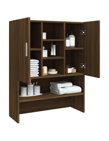 Mobile per Lavatrice Rovere Marrone 70,5x25,5x90 cm