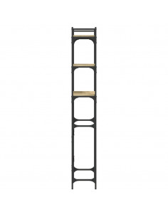 Scaffale per Lavatrice Rovere Sonoma 67x25x163 cm Multistrato 2