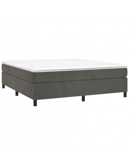 Giroletto Grigio Scuro 180x200 cm in Velluto