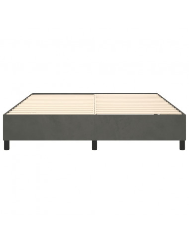 Giroletto Grigio Scuro 180x200 cm in Velluto