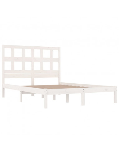 Giroletto Bianco in Legno Massello di Pino 200x200 cm