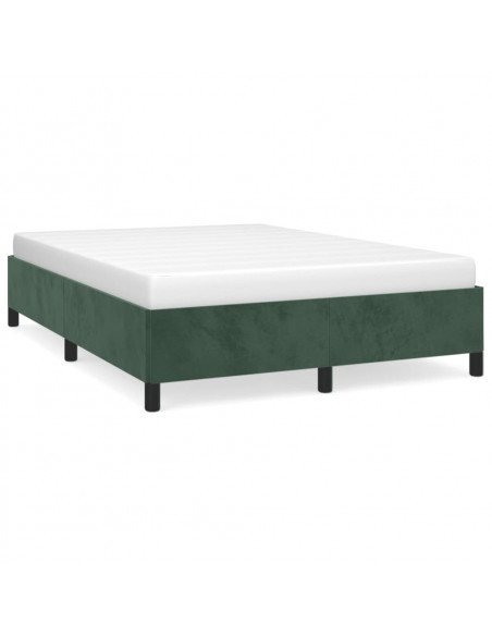 Giroletto Verde Scuro 140x200 cm in Velluto