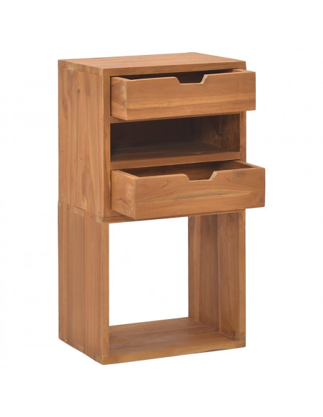 Mobiletto 40x30x76 cm in Legno Massello di Teak
