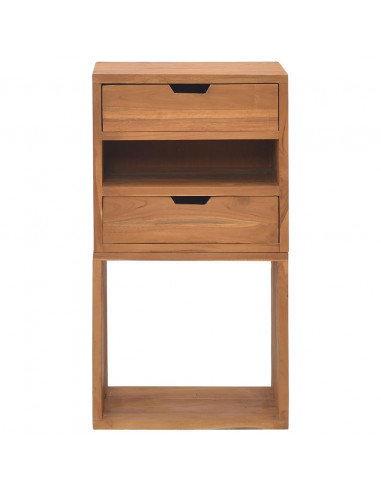 Mobiletto 40x30x76 cm in Legno Massello di Teak