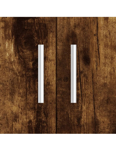 Supporto Acquario 101x41x58 cm in Legno Multistrato Rovere Fumo