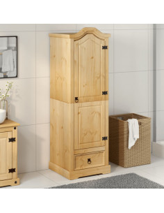 Armadio Corona 55x52x170 cm in Legno Massello di Pino 2