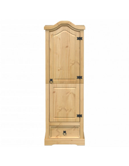 Armadio Corona 55x52x170 cm in Legno Massello di Pino