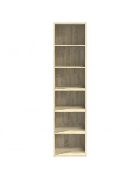 Credenza Rovere Sonoma 45x41x185 cm in Legno Multistrato