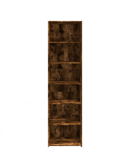 Credenza Rovere Fumo 50x41x185 in Legno Multistrato