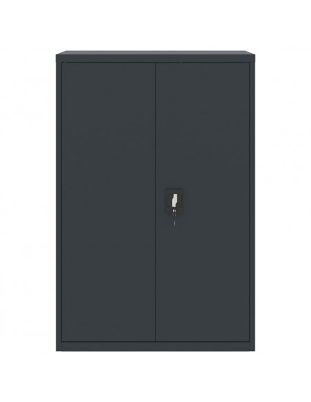 Armadio Classificatore Antracite 90x40x140 cm in Acciaio