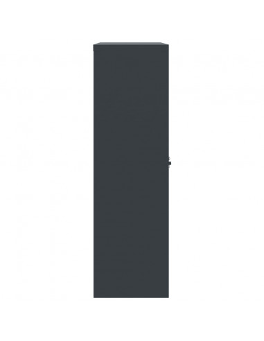 Armadio Classificatore Antracite 90x40x140 cm in Acciaio