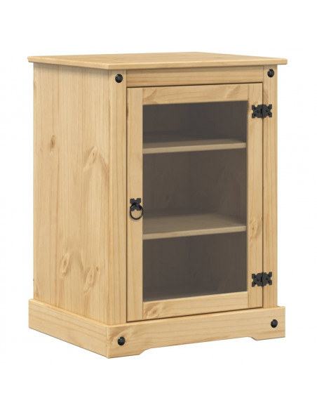 Mobile HiFi Corona 60x50x82 cm in Legno Massello di Pino