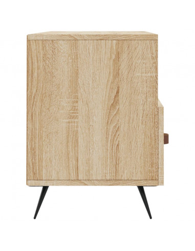 Mobile Porta TV Rovere Sonoma 102x36x50 cm in Legno Multistrato