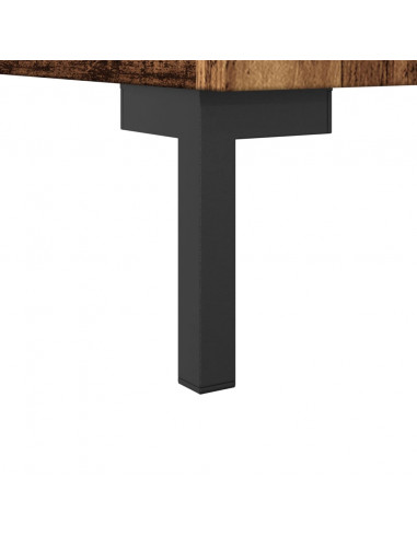 Credenza Legno Antico 90x34x80 cm in Legno Multistrato