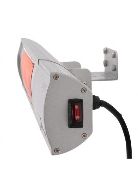 Sunred Radiatore da Parete Royal Diamond 2000W Rose Gold Argento