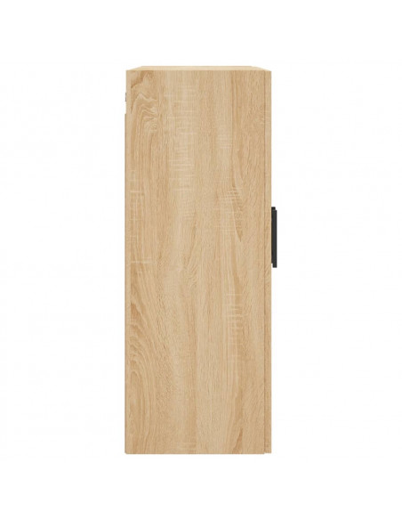 Mobili a Parete 2 pz Rovere Sonoma 69,5x34x90 cm