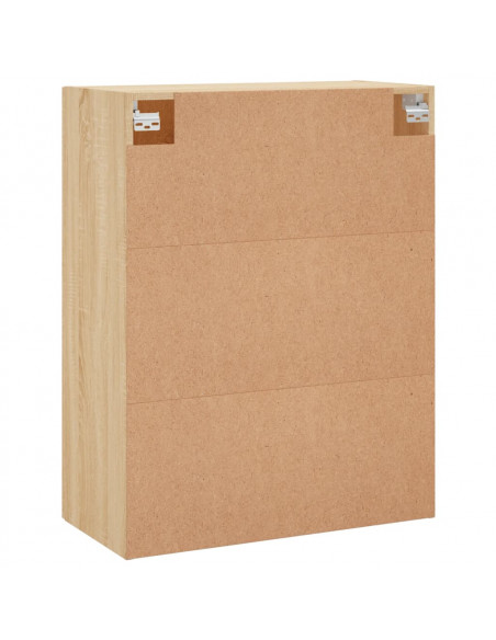 Mobili a Parete 2 pz Rovere Sonoma 69,5x34x90 cm