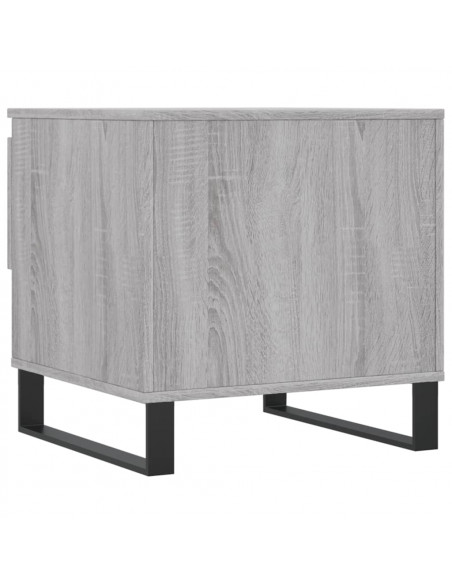 Tavolini Salotto 2pz Grigio Sonoma 50x46x50cm Legno Multistrato