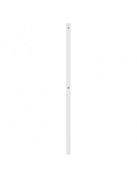 Testiera in Metallo Bianco 100 cm