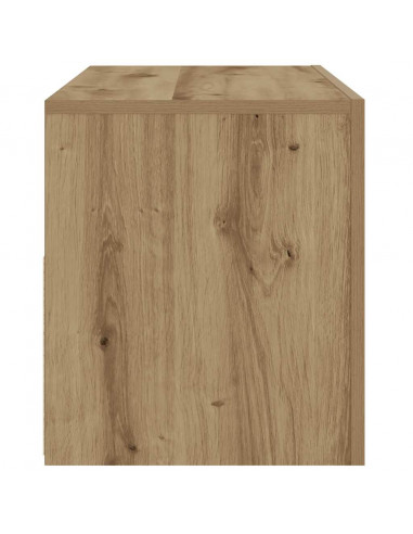 Mobile Porta TV con LED Artigianale 90x35x40 cm Multistrato