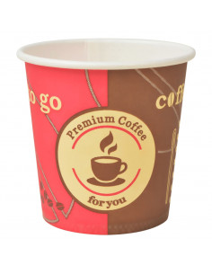 Bicchieri da Caffè Monouso in Carta 1000 pz 120 ml (4 oz) 2