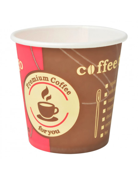 Bicchieri da Caffè Monouso in Carta 1000 pz 120 ml (4 oz)