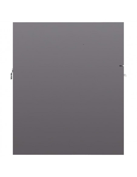 Mobile Sottolavabo Grigio Lucido 41x38,5x46cm Legno Multistrato