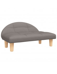 Lettino per Cani Tortora 70x52x30 cm in Tessuto 2