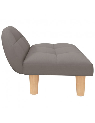 Lettino per Cani Tortora 70x52x30 cm in Tessuto