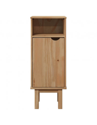 Mobile da Bagno OTTA 35x30x90 cm in Legno Massello di Pino
