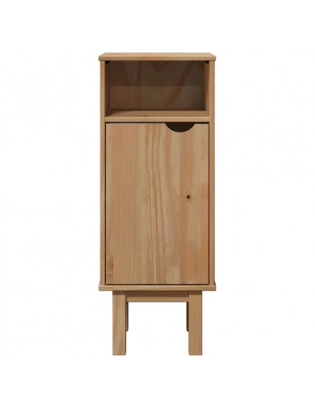 Mobile da Bagno OTTA 35x30x90 cm in Legno Massello di Pino