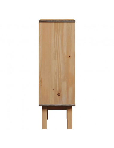 Mobile da Bagno OTTA 35x30x90 cm in Legno Massello di Pino