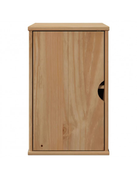 Mobile da Bagno OTTA 35x30x55 cm in Legno Massello di Pino