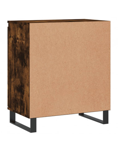 Credenza Rovere Fumo 60x35x70 cm in Legno Multistrato