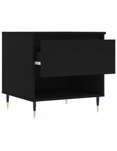 Tavolini da Salotto 2 pz Neri 50x46x50 cm in Legno Multistrato 2