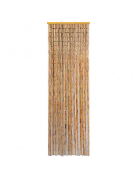 Tenda Antimosche per Porte in Bambù 56x185 cm